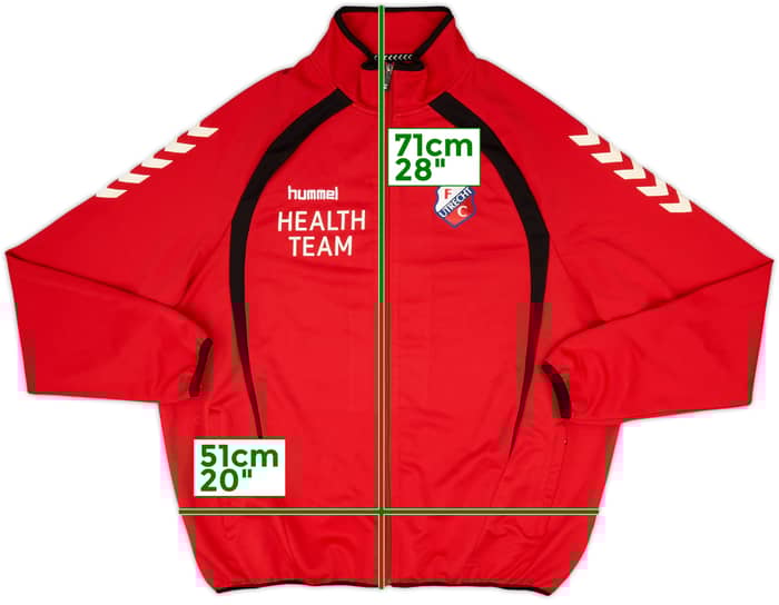2013-14 FC Utrecht Hummel Staff Issue Track Jacket - 7/10 - (3XL)