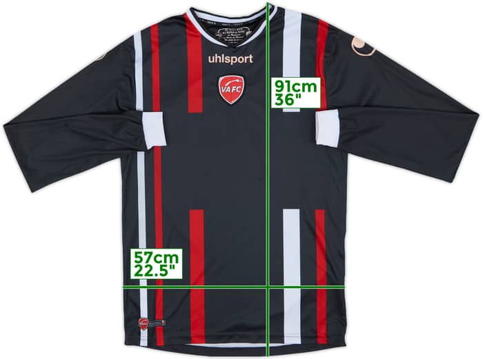 2013-14 Valenciennes Away L/S Shirt - 6/10 - (S)