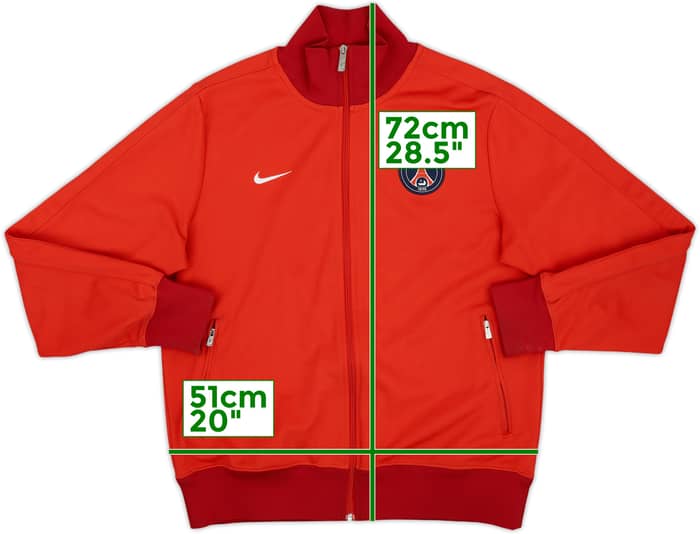 2012-13 Paris Saint-Germain Nike N98 Track Jacket - 7/10 - (L)