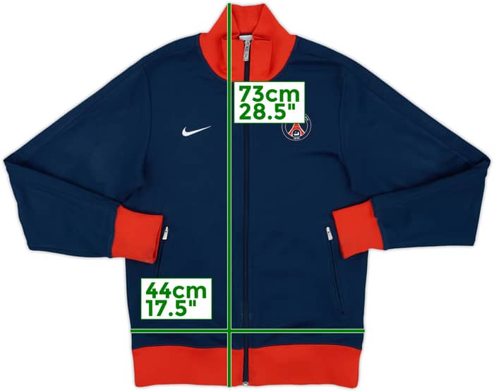 2012-13 Paris Saint-Germain Nike Track Jacket - 6/10 - (S)