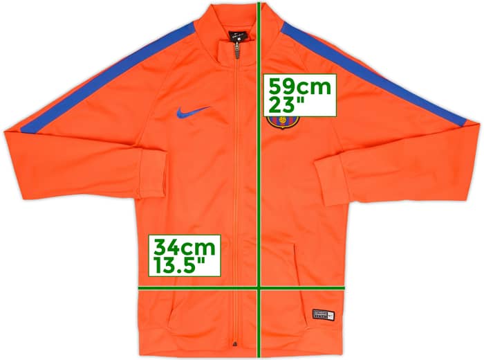 2016-17 Barcelona Nike Track Jacket - 9/10 - (S)