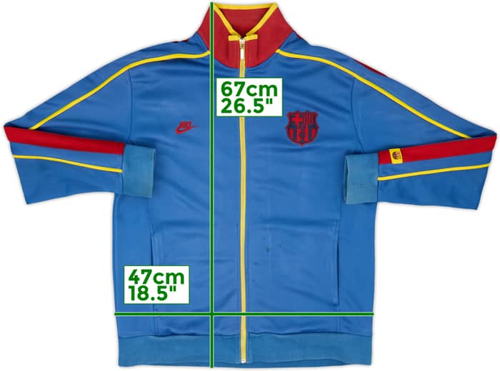 2008-09 Barcelona Nike Track Jacket - 6/10 - (XL)