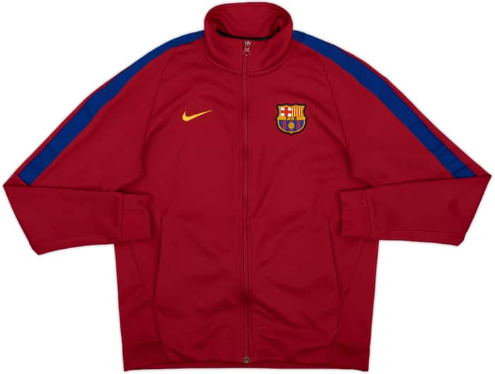 2017-18 Barcelona Nike Track Jacket - 9/10 - (M.Boys)
