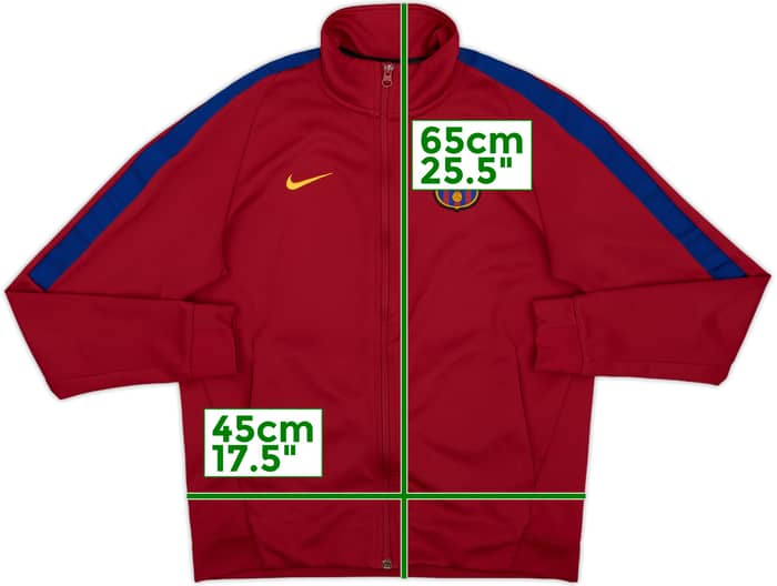 2017-18 Barcelona Nike Track Jacket - 9/10 - (M.Boys)