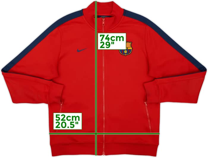 2013-14 Barcelona Nike Track Jacket - 7/10 - (L)