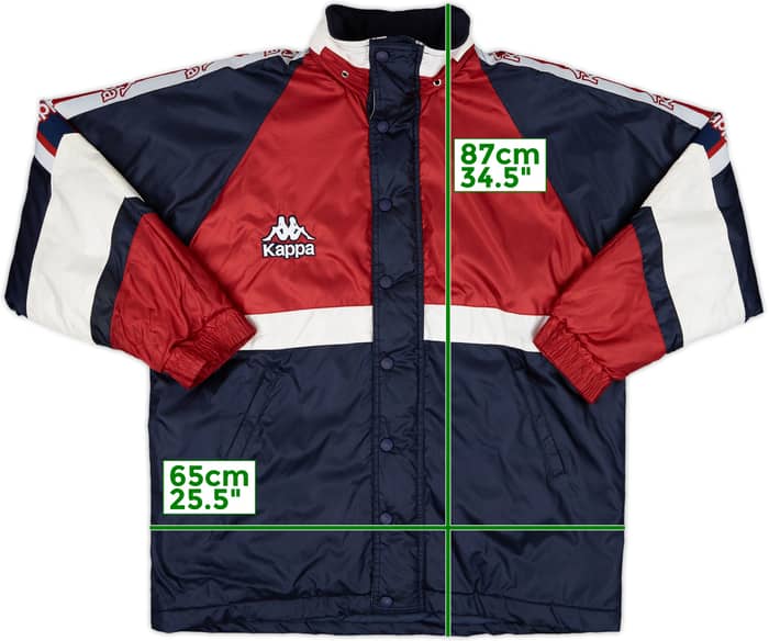 1995-97 Atletico Bilbao Kappa Padded Bench Coat - 9/10 - (M)