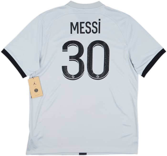 2022-23 Paris Saint-Germain Away Shirt Messi #30 (L)