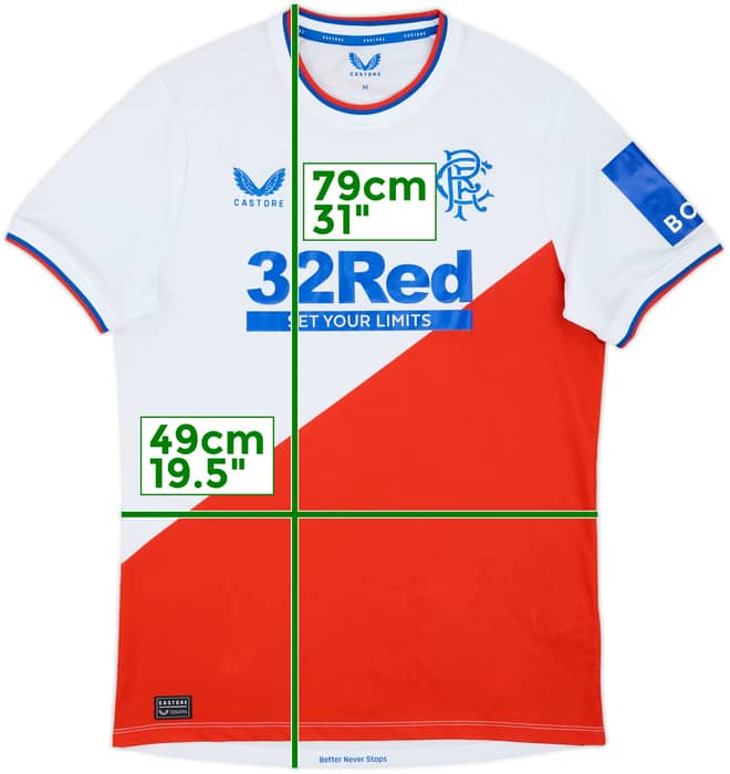 2022-23 Rangers Away Shirt - 7/10 - (M)