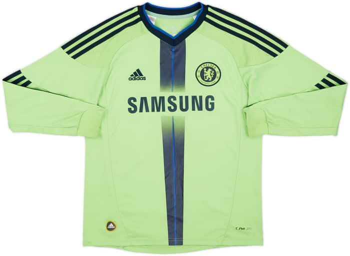 2010-11 Chelsea Third L/S Shirt Torres - 5/10 - (M.Boys)