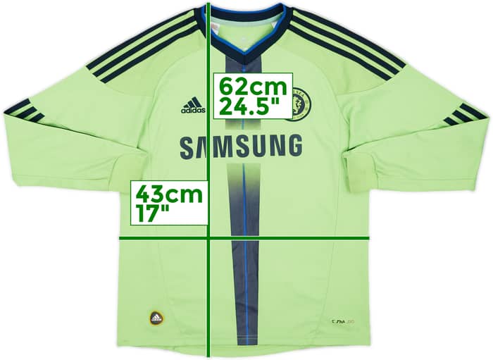 2010-11 Chelsea Third L/S Shirt Torres - 5/10 - (M.Boys)