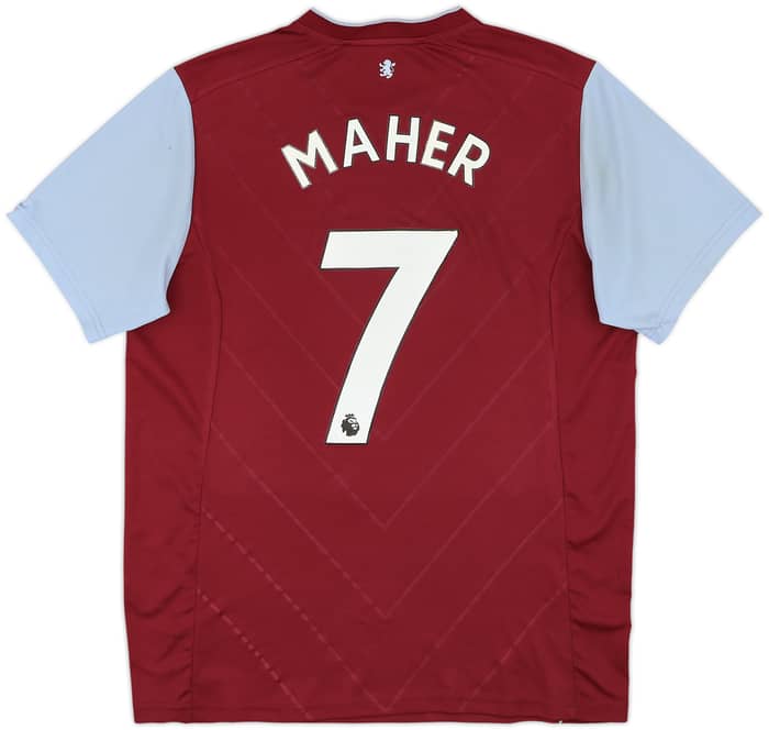 2022-23 Aston Villa Home Shirt Maher #7 - 5/10 - (L)
