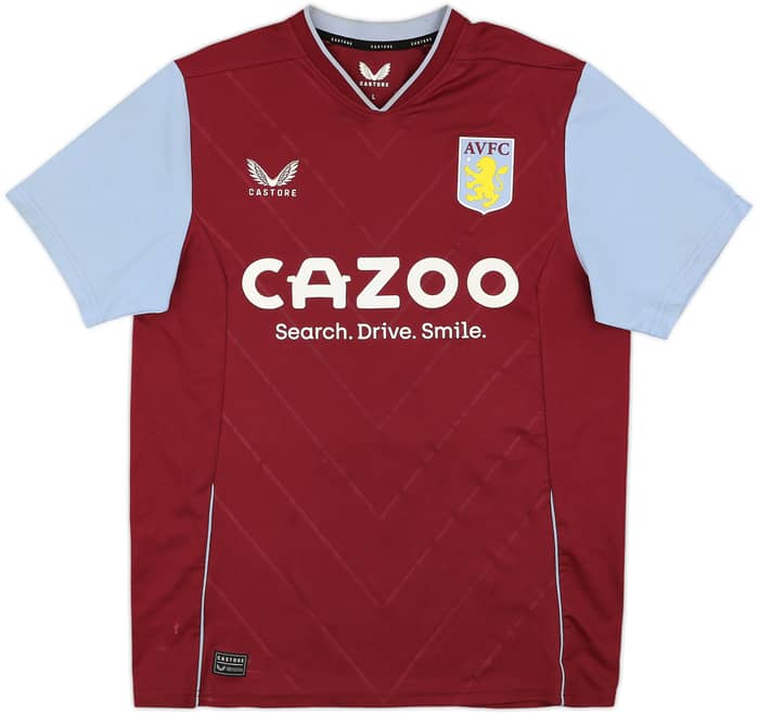 2022-23 Aston Villa Home Shirt Maher #7 - 5/10 - (L)