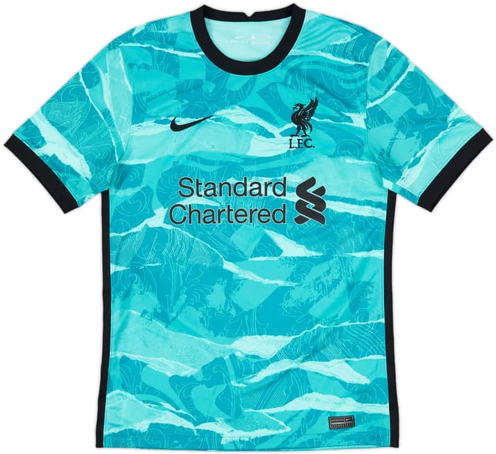 2020-21 Liverpool Away Shirt Virgil #4 - 10/10 - (S)