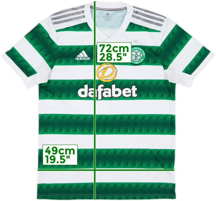 2022-23 Celtic Home Shirt - 7/10 - (M)