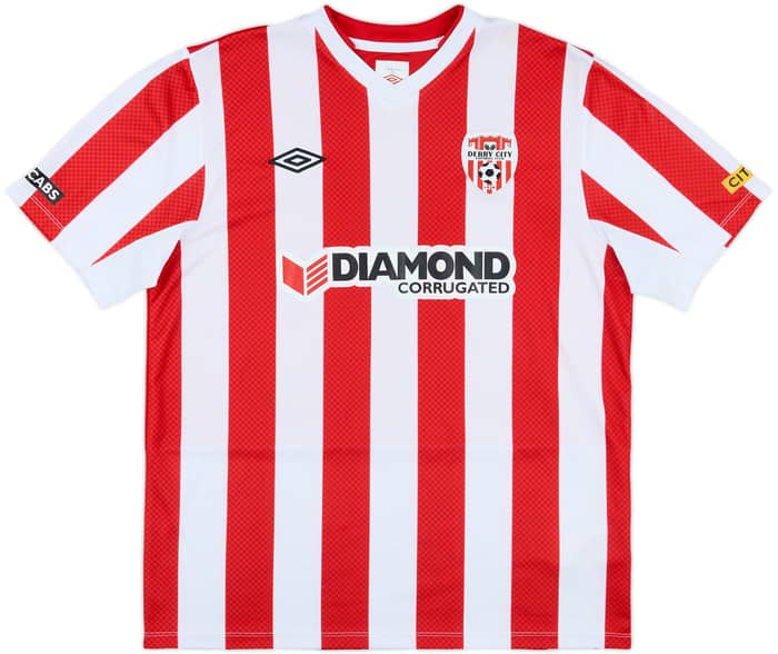 2013-15 Derry City Home Shirt - 5/10 - (L)