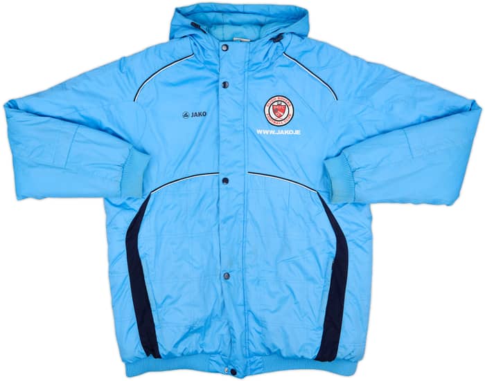 2011-12 Sligo Rovers Jako Hooded Padded Bench Coat - 6/10 - (M)