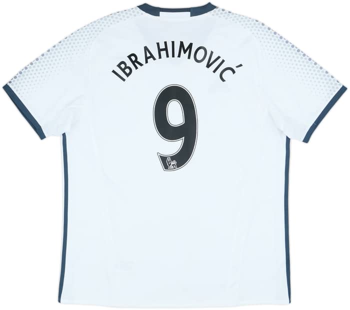 2016-17 Manchester United Third Shirt Ibrahimovic #9 (XL)