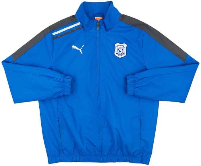 2012-13 Cardiff City Puma Track Jacket - 10/10 - (M)