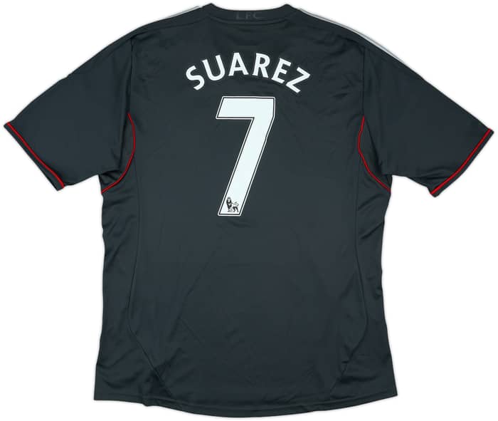 2011-12 Liverpool Away Shirt Suarez #7 - 7/10 - (L)
