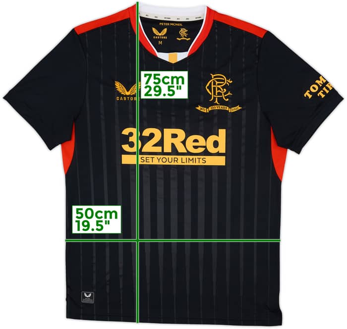 2021-22 Rangers '150 Years Anniversary' Away Shirt - 10/10 - (M)