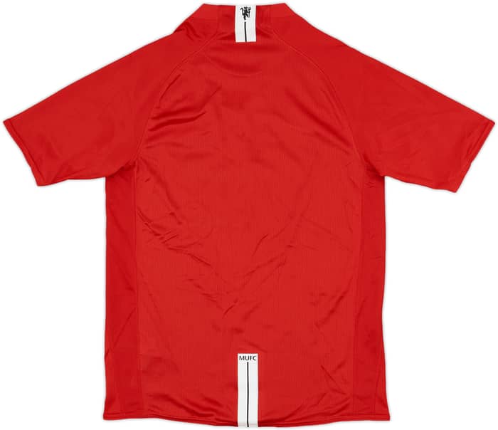 2007-09 Manchester United Home Shirt - 9/10 - (XL.Boys)