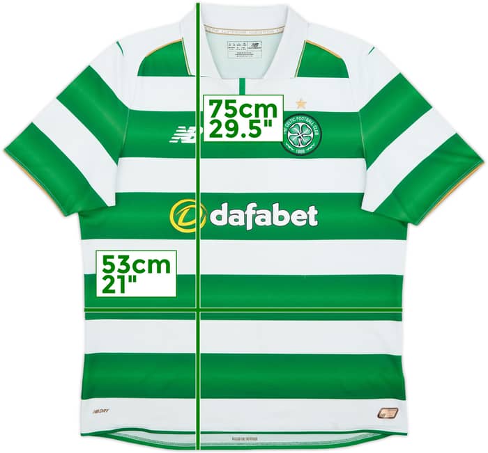 2016-17 Celtic Home Shirt - 5/10 - (L)