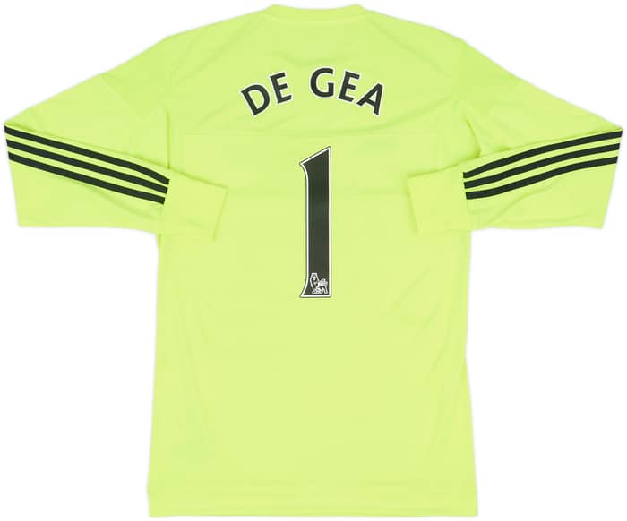 2015-16 Manchester United GK Shirt De Gea #1 - 7/10 - (S)