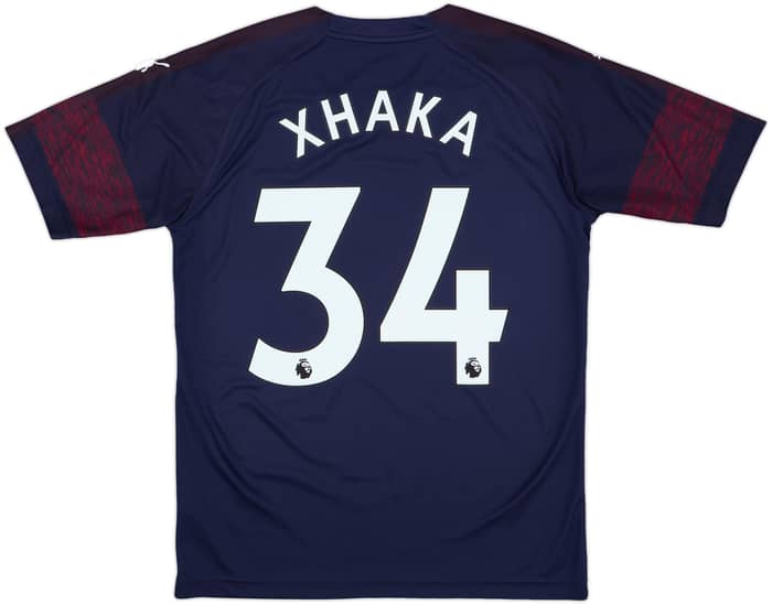 2018-19 Arsenal Away Shirt Xhaka #36 - 10/10 - (S)