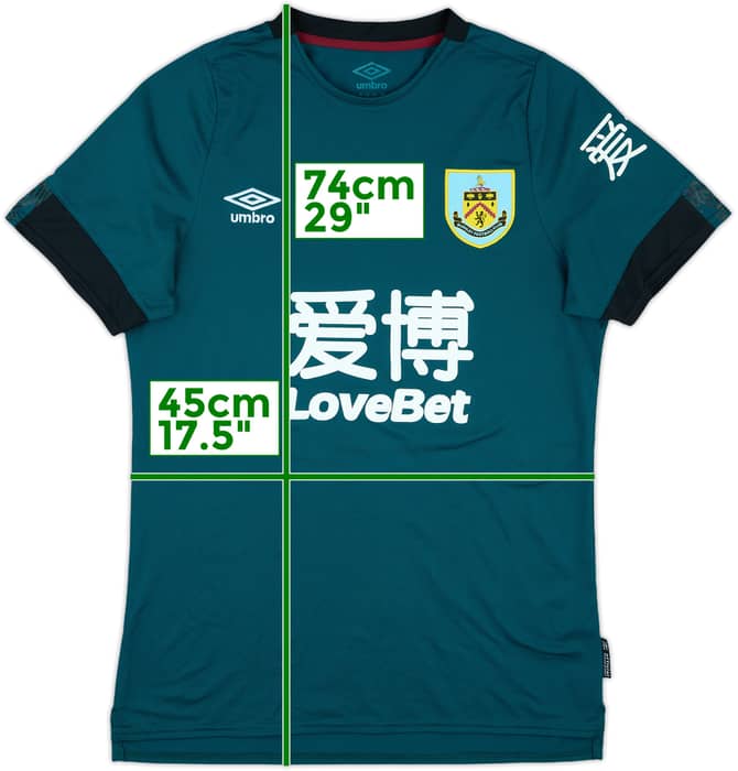 2019-20 Burnley Third Shirt - 8/10 - (S)