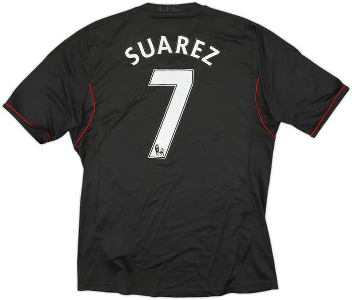 2011-12 Liverpool Away Shirt Suarez #7 - 7/10 - (M)