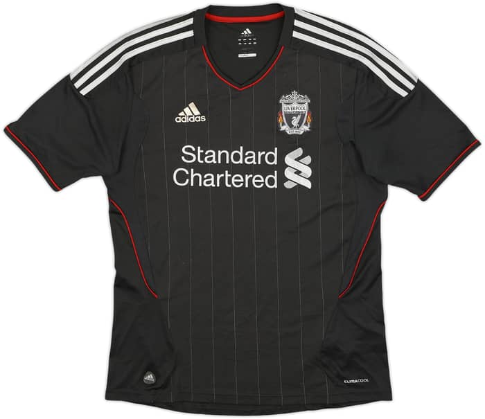 2011-12 Liverpool Away Shirt Suarez #7 - 7/10 - (M)