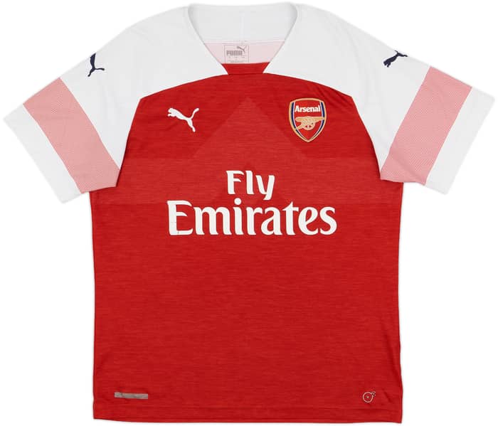 2018-19 Arsenal Home Shirt Saka #87 - 5/10 - (L)
