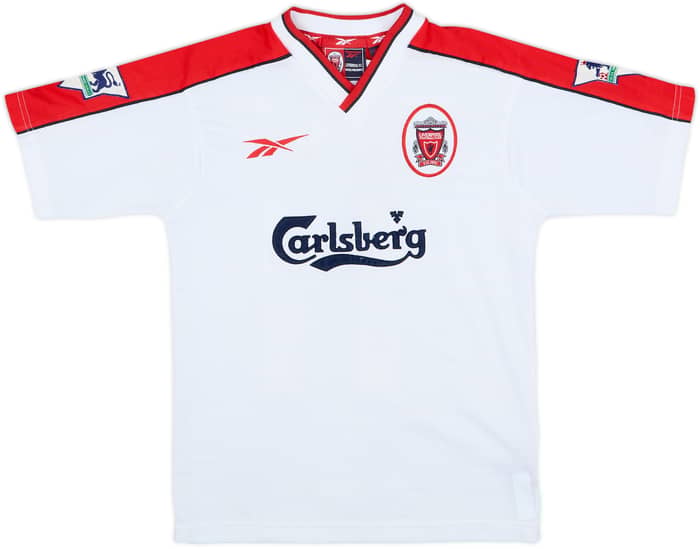 1998-99 Liverpool Away Shirt Redknapp #11 - 7/10 - (M.Boys)