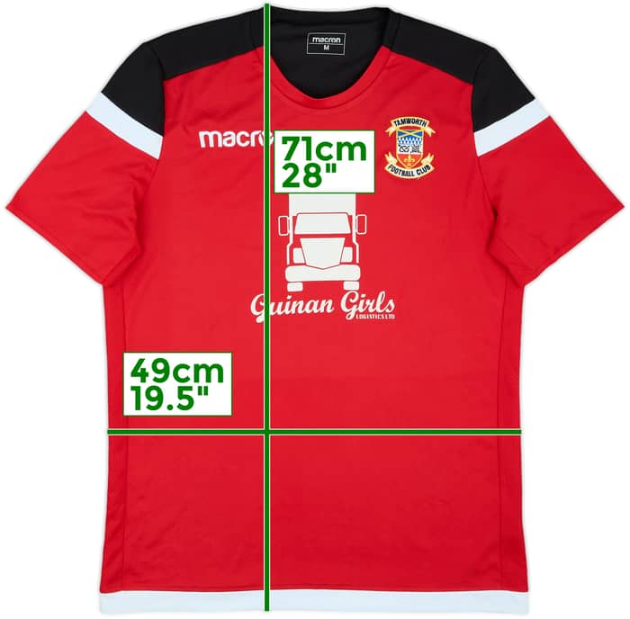 2019-20 Tamworth Match Issue Home Shirt #9