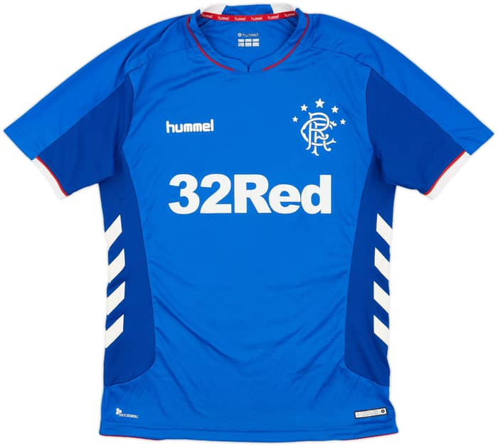 2018-19 Rangers Home Shirt - 6/10 - (S)