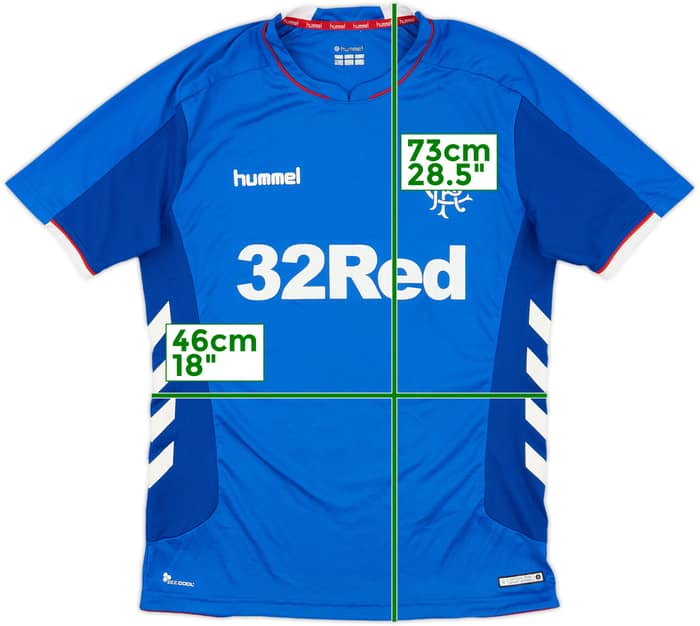 2018-19 Rangers Home Shirt - 6/10 - (S)
