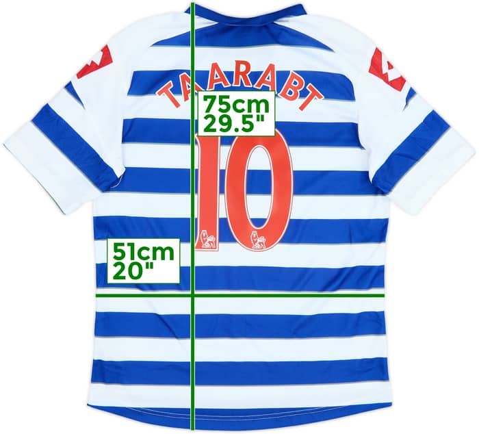 2012-13 QPR Home Shirt Taarabt #10 - 8/10 - (L)