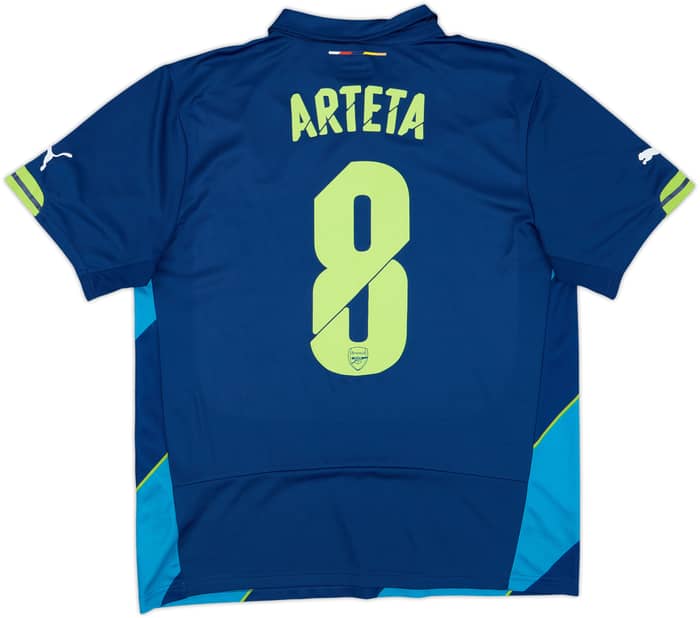 2014-15 Arsenal Third Shirt Arteta #8 - 8/10 - (L)