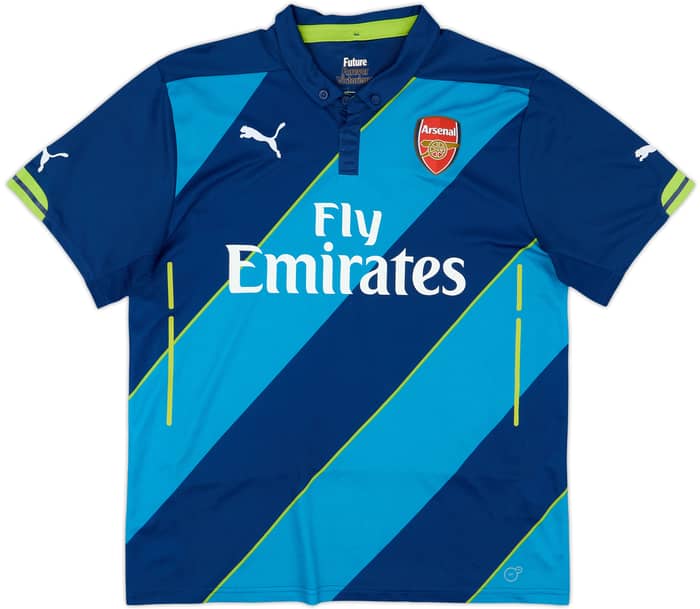 2014-15 Arsenal Third Shirt Arteta #8 - 8/10 - (L)