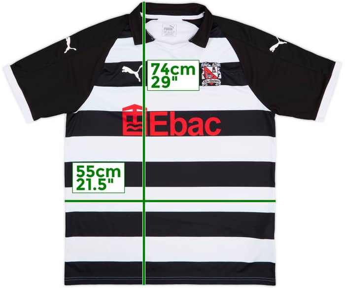 2018-19 Darlington Home Shirt - 8/10 - (XL)