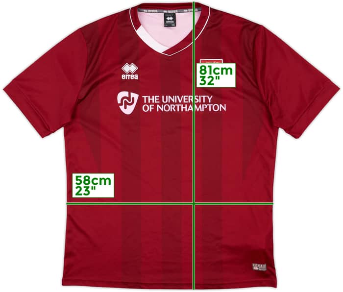 2015-16 Northampton Home Shirt - 7/10 - (XXL)