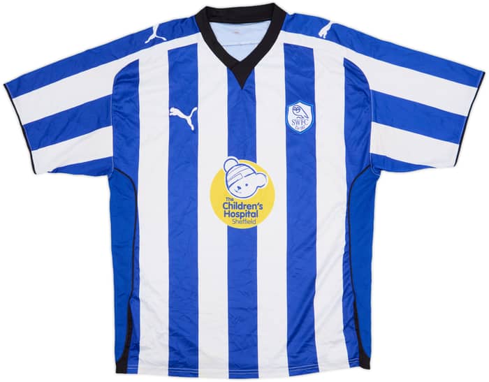 2009-10 Sheffield Wednesday Home Shirt - 8/10 - (L)