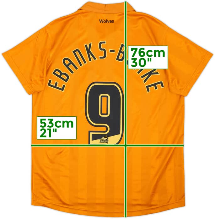 2012-13 Wolves Home Shirt Ebanks-Blake #9 - 8/10 - (S)