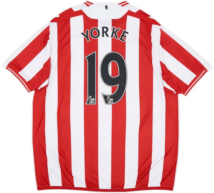2009-10 Sunderland Home Shirt Yorke #19 - 6/10 - (XXL)