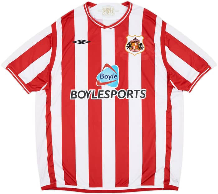 2009-10 Sunderland Home Shirt Yorke #19 - 6/10 - (XXL)