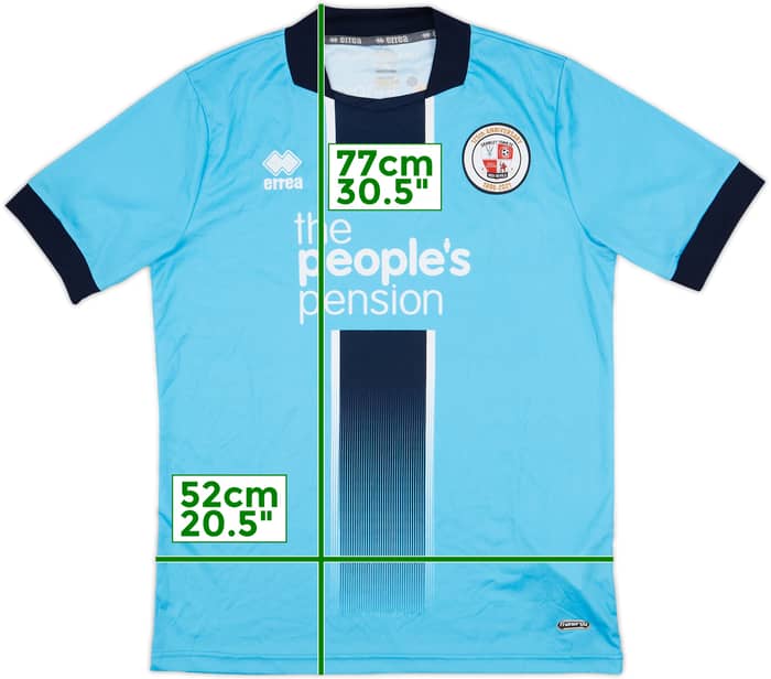 2021-22 Crawley Town Away Shirt - 10/10 - (XL)