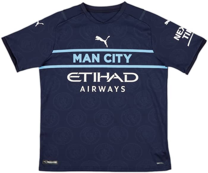2021-22 Manchester City Third Shirt Foden #47 - 6/10 - (XL.Boys)