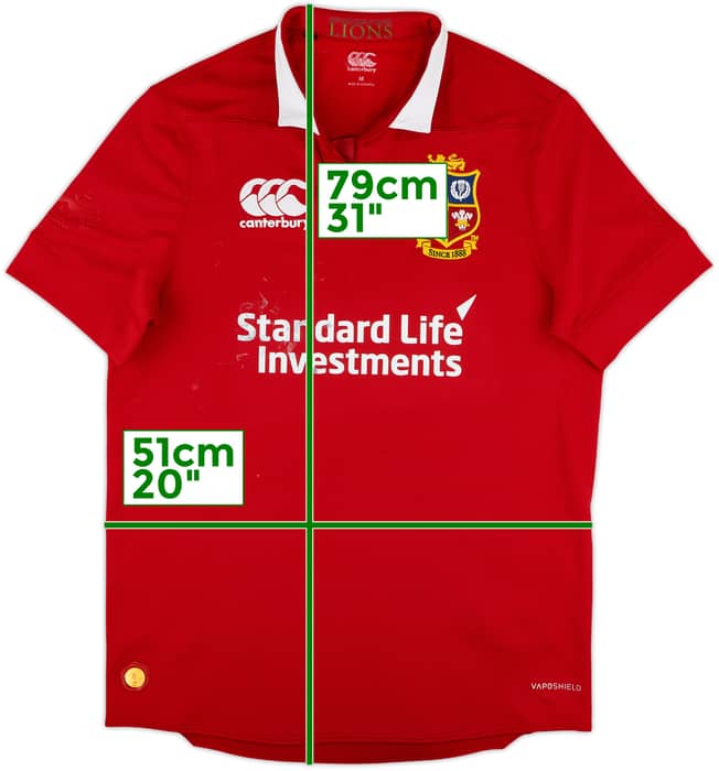 2017 British & Irish Lions Home Shirt - 5/10 - (M)