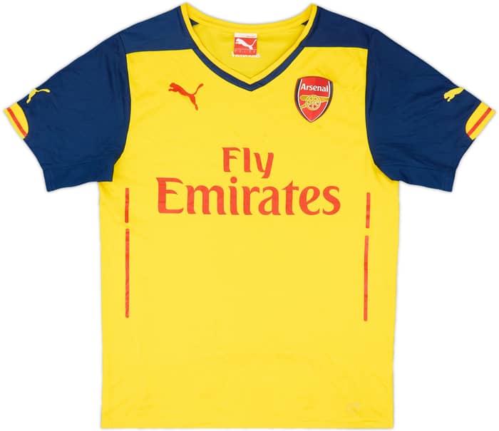 2014-15 Arsenal Away Shirt Arteta #8 - 6/10 - (S)