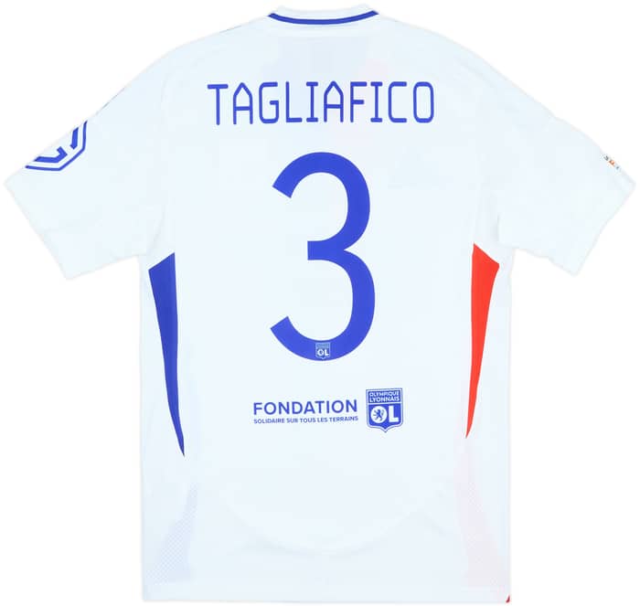 2024-25 Lyon Match Issue Europa League Home Shirt Tagliafico #3